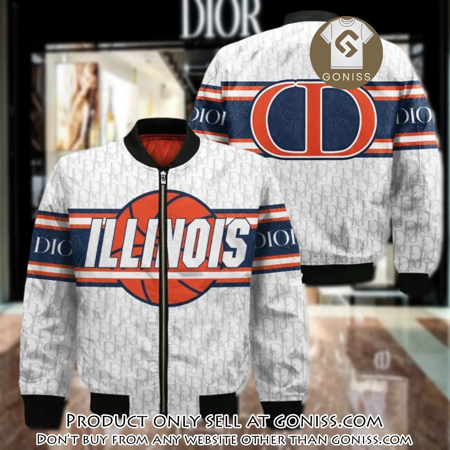 Dior nba illinois jacket luxury clothing clothes outfit for men gn5538556